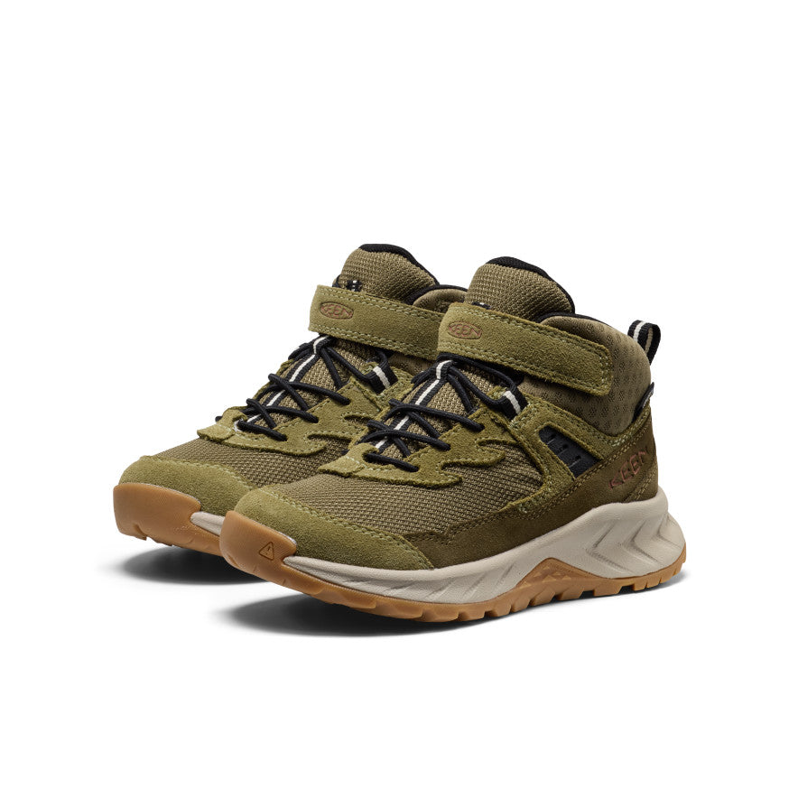 Little Kids' Hightrail Waterproof Hiking Boot Dark Olive/Martini Olive / Keen / Dark Olive/Martini Olive