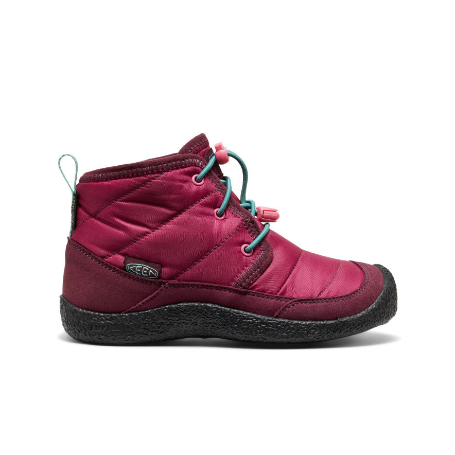 Big Kids' Howser II Waterproof Chukka Beaujolais/Pool Blue / Keen / Beaujolais/Pool Blue