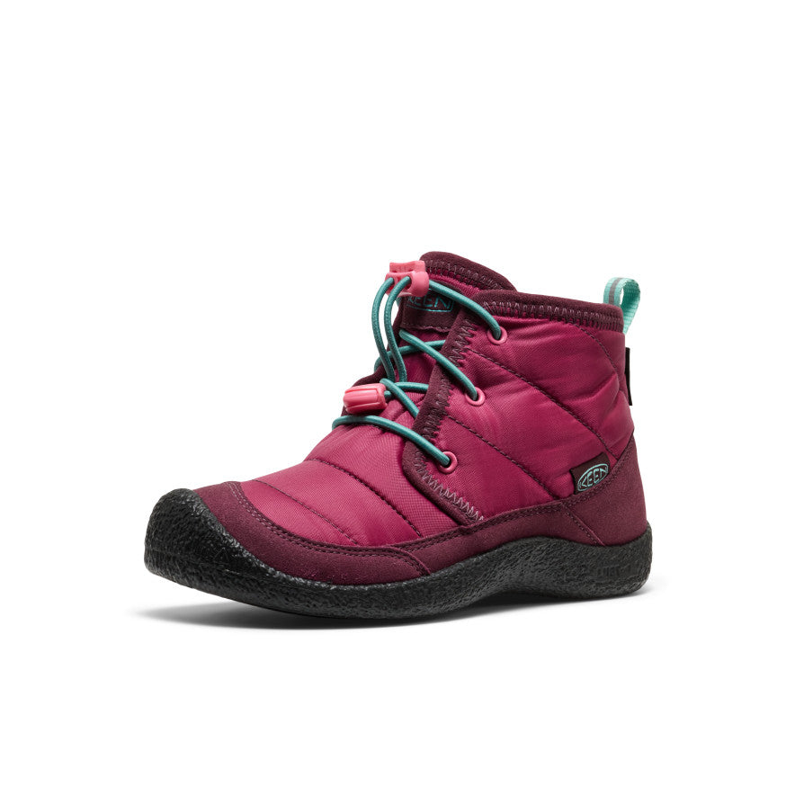 Big Kids' Howser II Waterproof Chukka Beaujolais/Pool Blue / Keen / Beaujolais/Pool Blue