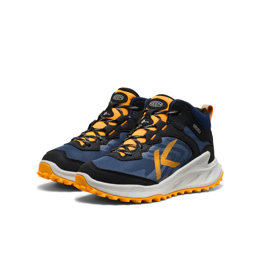 Big Kids' Zionic Waterproof Boot Naval Academy/Bright Marigold / Keen / Naval Academy/Bright Marigold