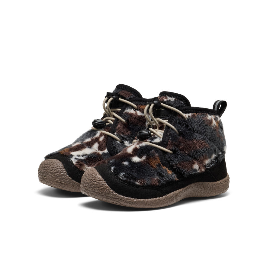 Little Kids' Howser II Waterproof Chukka Black/Star White / Keen / Black/Star White