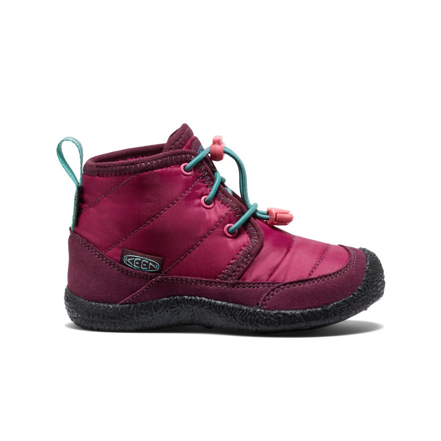 Little Kids' Howser II Waterproof Chukka Beaujolais/Pool Blue / Keen / Beaujolais/Pool Blue