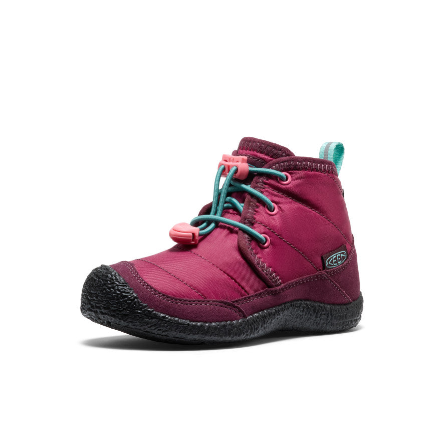 Little Kids' Howser II Waterproof Chukka Beaujolais/Pool Blue / Keen / Beaujolais/Pool Blue