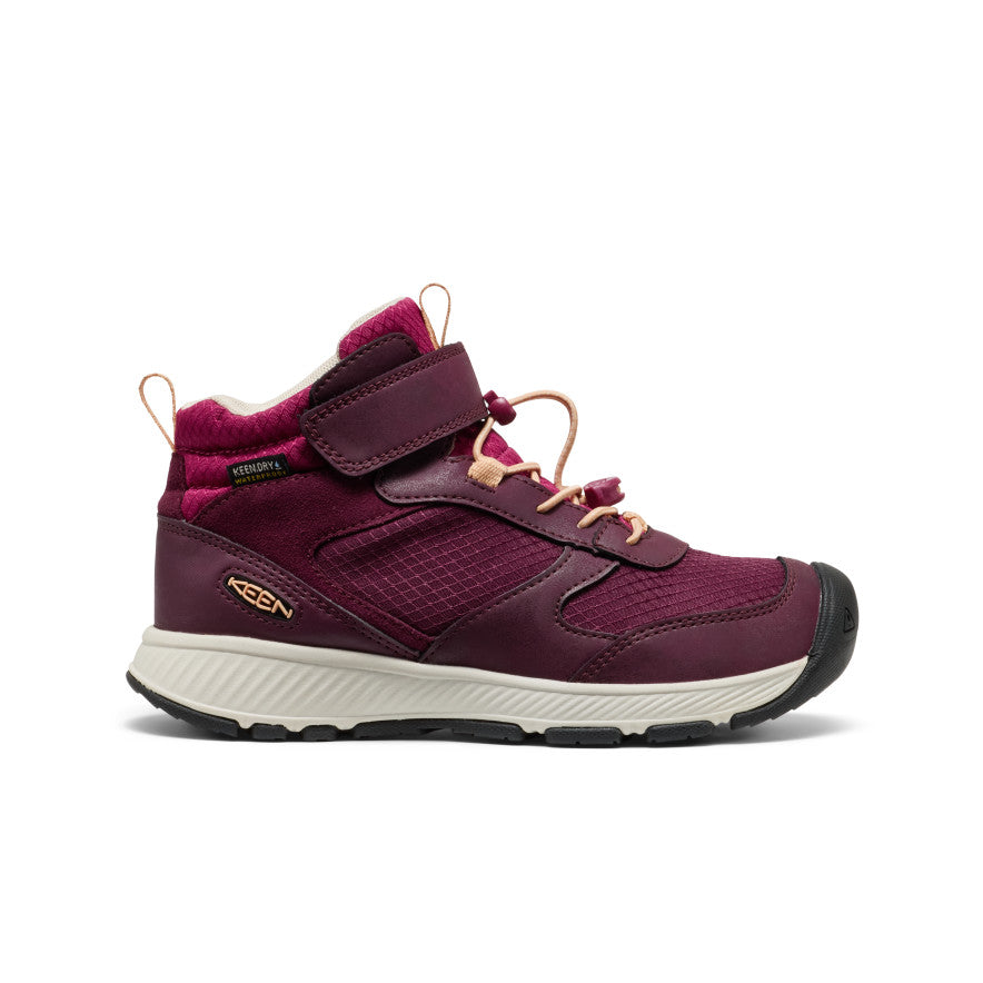 Big Kids' Skua Waterproof Boot Fig/Peach Fuzz / Keen / Fig/Peach Fuzz