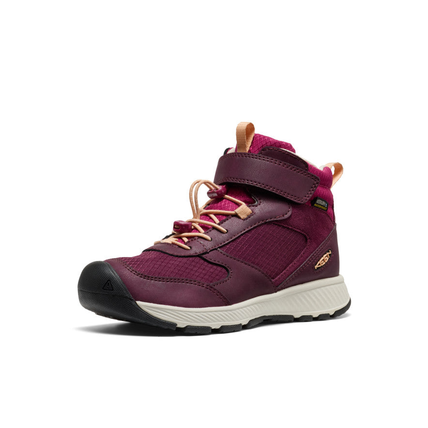 Big Kids' Skua Waterproof Boot Fig/Peach Fuzz / Keen / Fig/Peach Fuzz