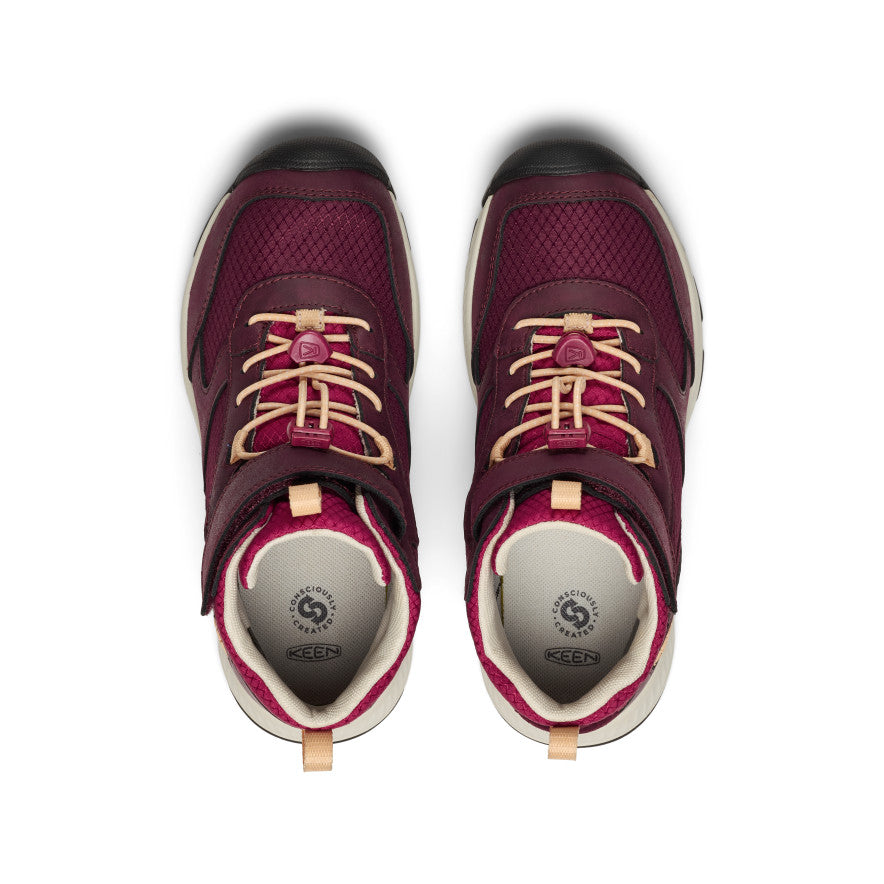 Big Kids' Skua Waterproof Boot Fig/Peach Fuzz / Keen / Fig/Peach Fuzz