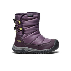 Little Kids' Puffrider Waterproof Winter Boot Black Plum/Daiquiri Green / Keen / Black Plum/Daiquiri Green