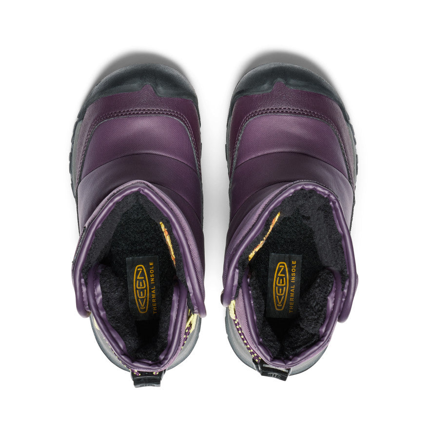 Little Kids' Puffrider Waterproof Winter Boot Black Plum/Daiquiri Green / Keen / Black Plum/Daiquiri Green