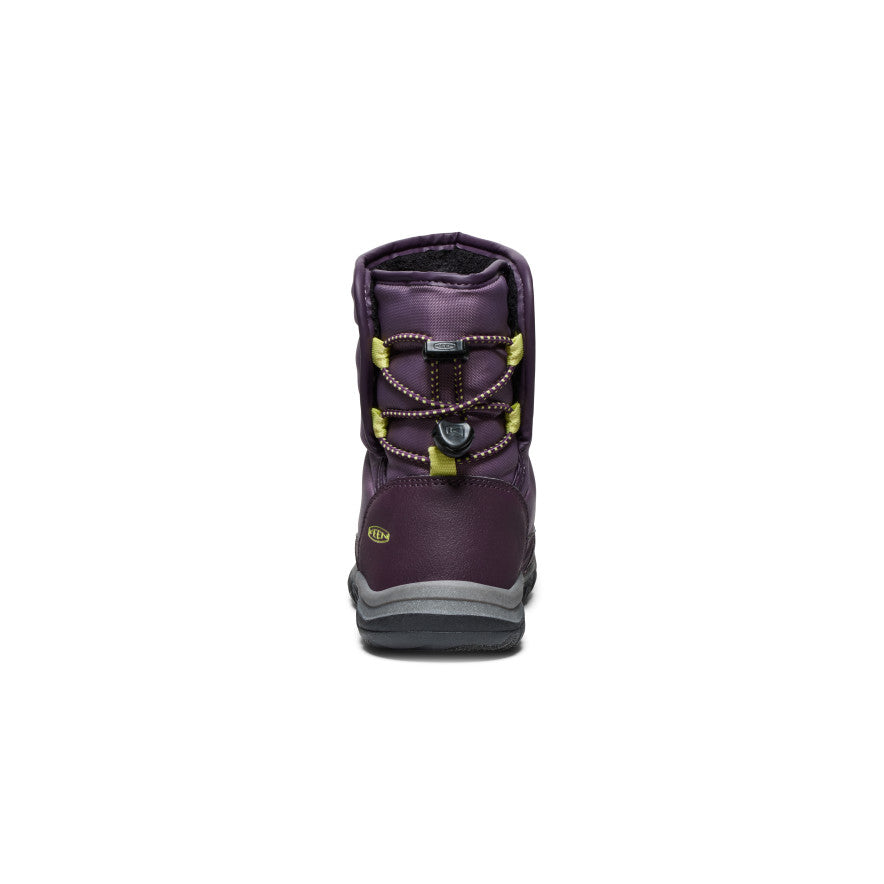 Little Kids' Puffrider Waterproof Winter Boot Black Plum/Daiquiri Green / Keen / Black Plum/Daiquiri Green