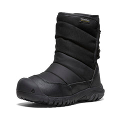 Little Kids' Puffrider Waterproof Winter Boot Black/Steel Grey / Keen / Black/Steel Grey
