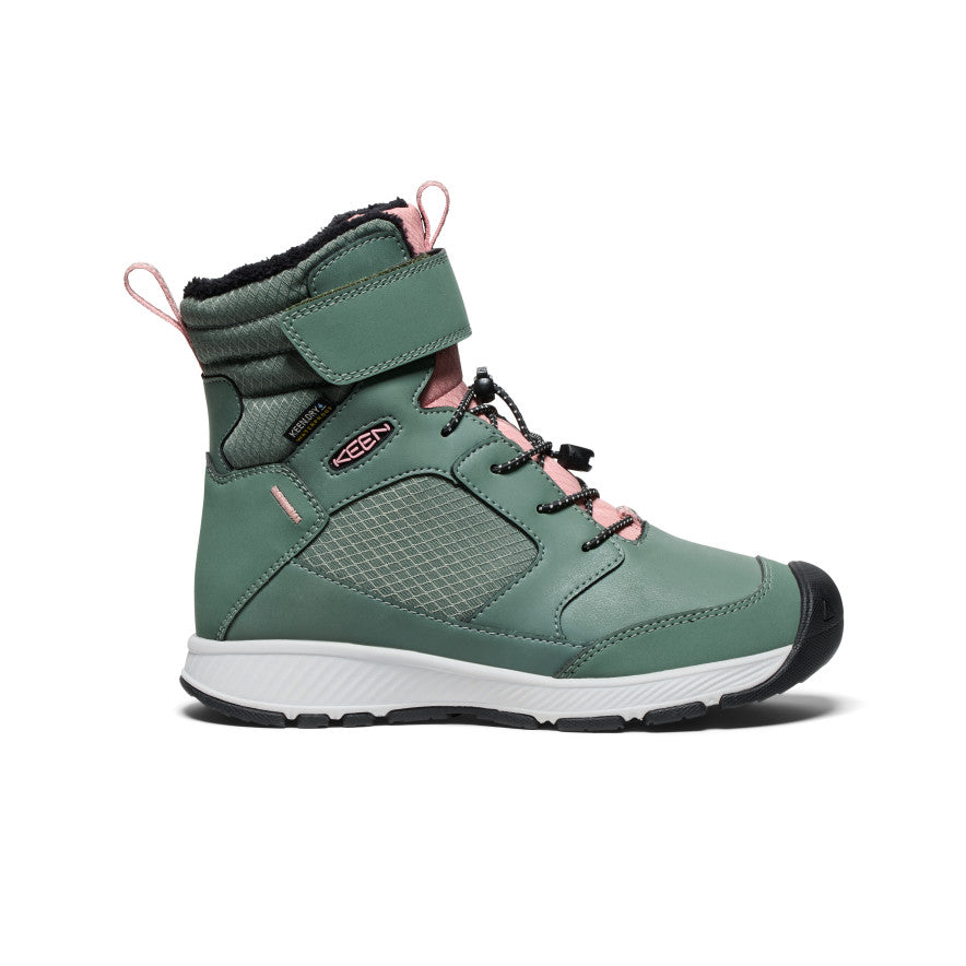 Big Kids' Skua Waterproof Winter Boot Dark Forest/Rose Elegance / Keen / Dark Forest/Rose Elegance