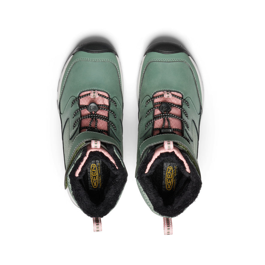 Big Kids' Skua Waterproof Winter Boot Dark Forest/Rose Elegance / Keen / Dark Forest/Rose Elegance