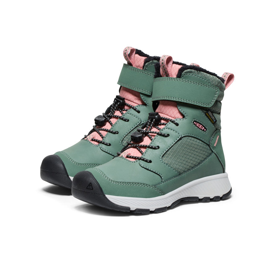 Little Kids' Skua Waterproof Winter Boot Dark Forest/Rose Elegance / Keen / Dark Forest/Rose Elegance
