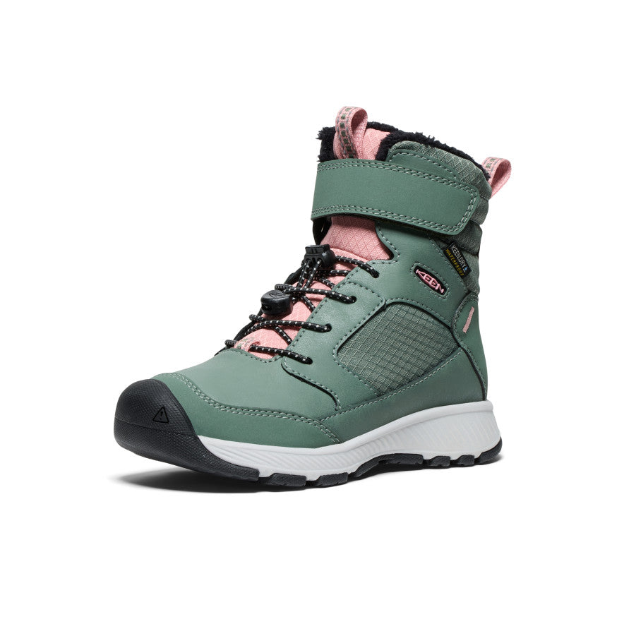 Little Kids' Skua Waterproof Winter Boot Dark Forest/Rose Elegance / Keen / Dark Forest/Rose Elegance