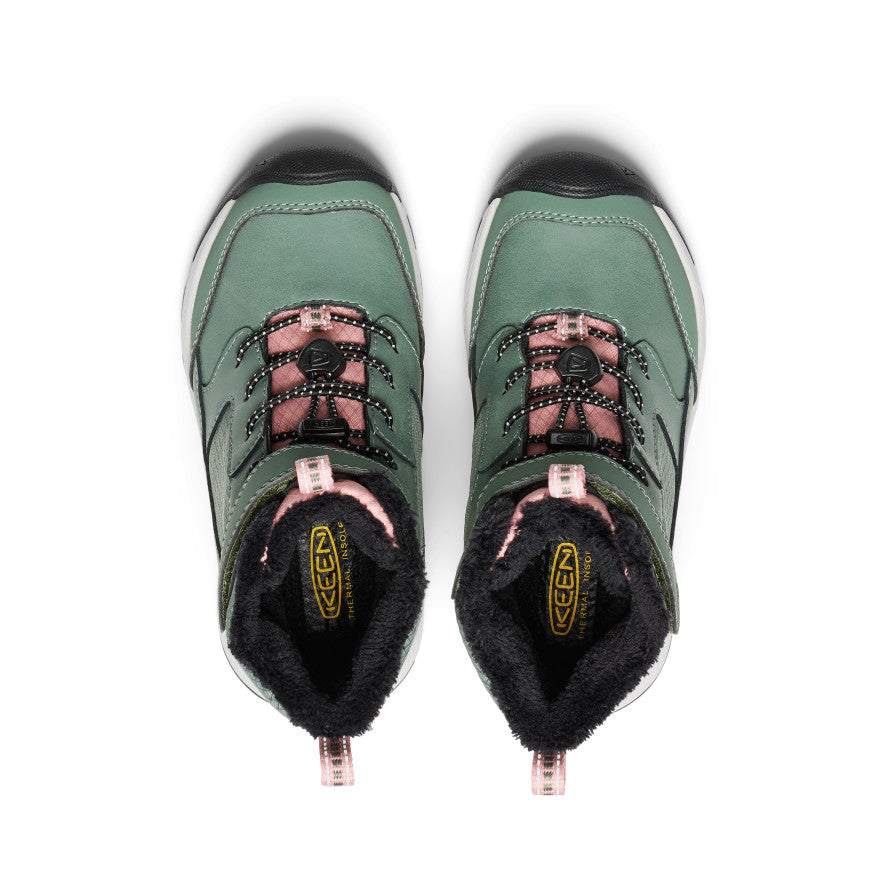 Little Kids' Skua Waterproof Winter Boot Dark Forest/Rose Elegance / Keen / Dark Forest/Rose Elegance