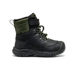 Little Kids' Kanibou Waterproof Winter Boot Black/Bronze Green / Keen / Black/Bronze Green