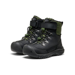 Little Kids' Kanibou Waterproof Winter Boot Black/Bronze Green / Keen / Black/Bronze Green