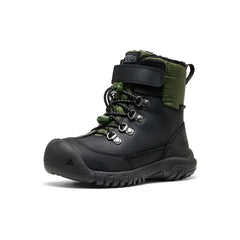 Little Kids' Kanibou Waterproof Winter Boot Black/Bronze Green / Keen / Black/Bronze Green