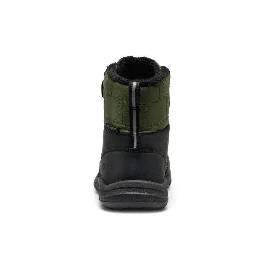 Little Kids' Kanibou Waterproof Winter Boot Black/Bronze Green / Keen / Black/Bronze Green