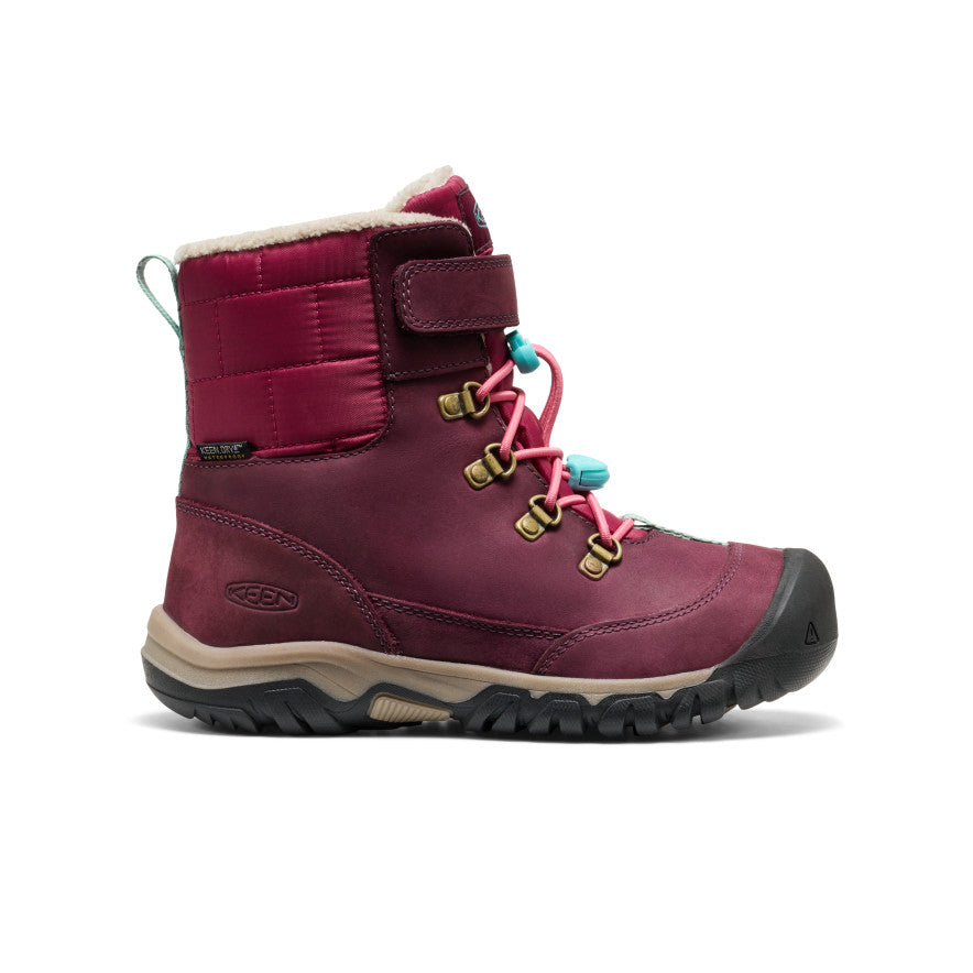 Big Kids' Kanibou Waterproof Winter Boot Fig/Pink Lemonade / Keen / Fig/Pink Lemonade