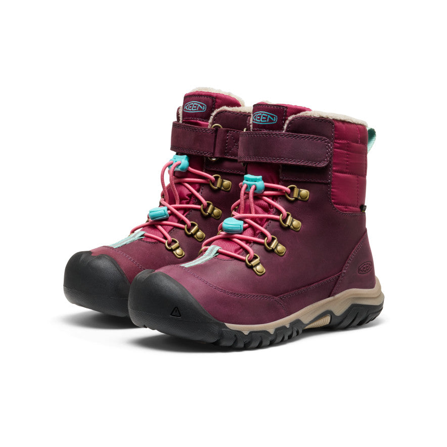Big Kids' Kanibou Waterproof Winter Boot Fig/Pink Lemonade / Keen / Fig/Pink Lemonade