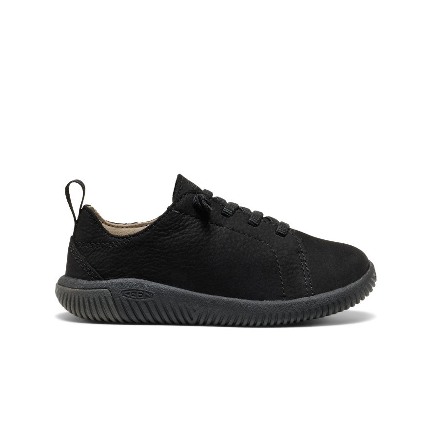 Little Kids' KNX Leather Sneaker Triple Black / Keen / Triple Black