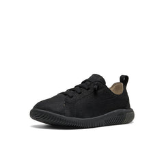 Little Kids' KNX Leather Sneaker Triple Black / Keen / Triple Black