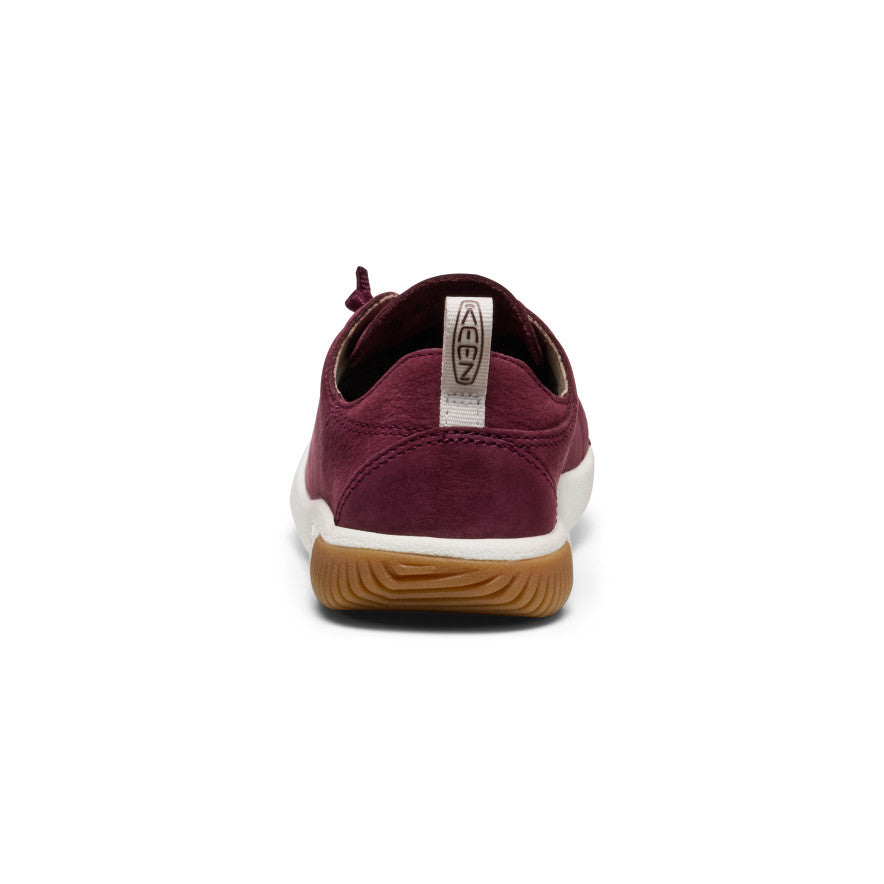 Big Kids' KNX Leather Sneaker Fig/Star White / Keen / Fig/Star White