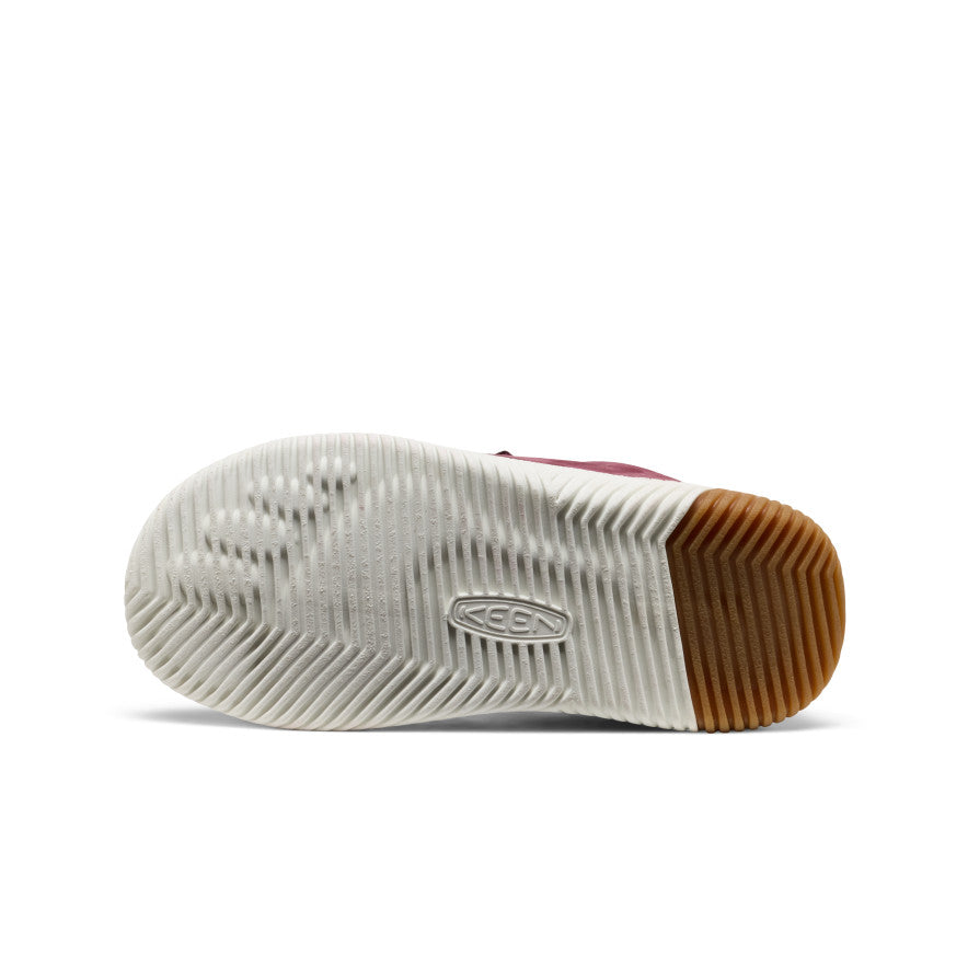 Big Kids' KNX Leather Sneaker Fig/Star White / Keen / Fig/Star White