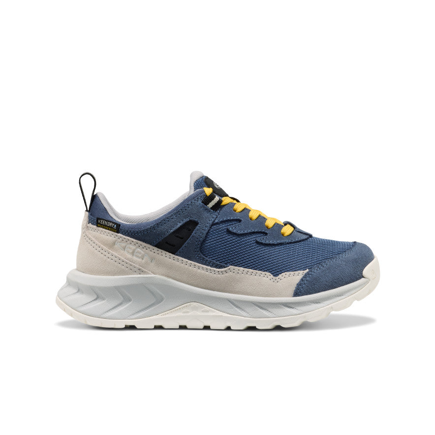 Big Kids' Hightrail Waterproof Hiking Shoe Vintage Indigo/Alloy / Keen / Vintage Indigo/Alloy