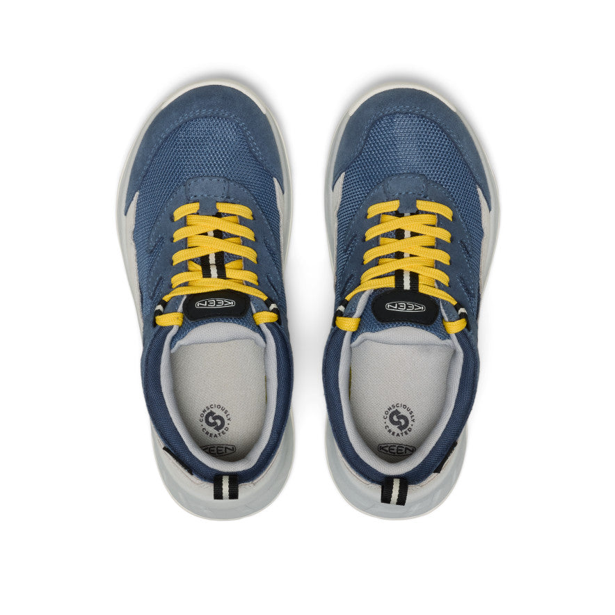 Big Kids' Hightrail Waterproof Hiking Shoe Vintage Indigo/Alloy / Keen / Vintage Indigo/Alloy