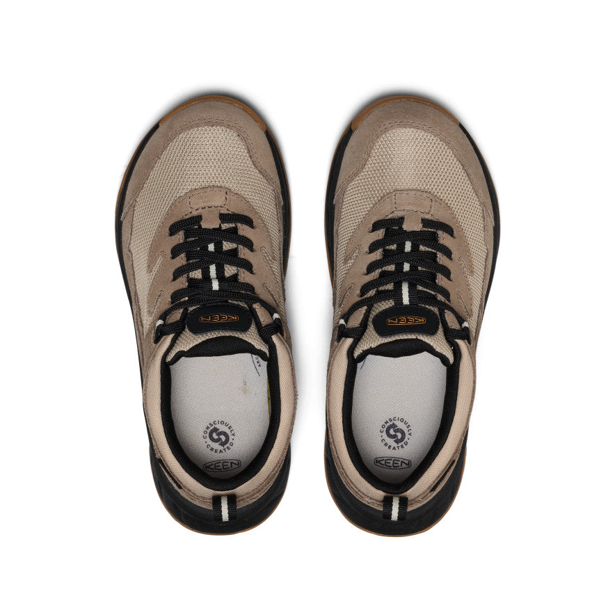 Big Kids' Hightrail Waterproof Hiking Shoe Brindle/Oak Buff / Keen / Brindle/Oak Buff