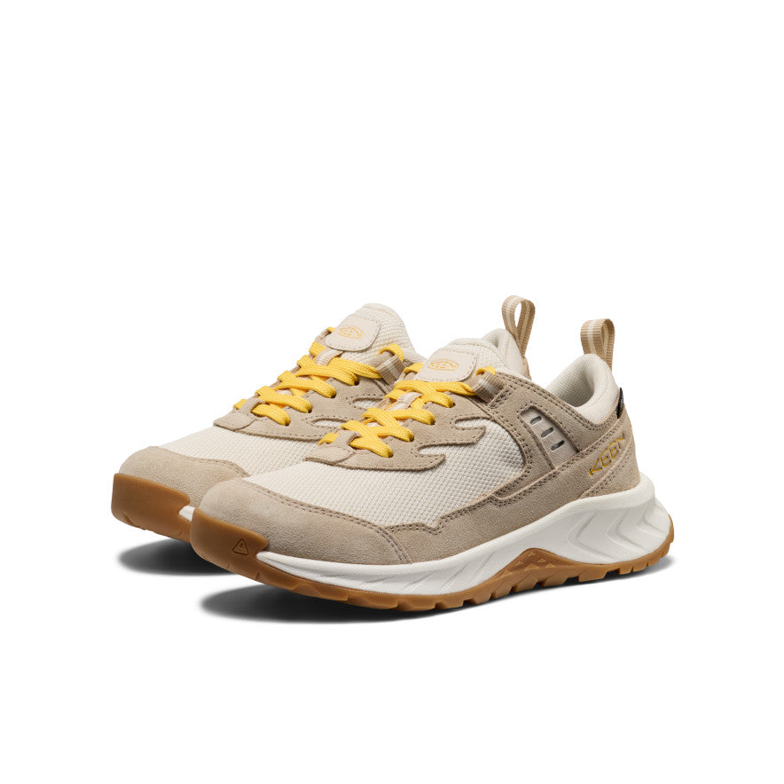 Big Kids' Hightrail Waterproof Hiking Shoe Birch/Daffodil / Keen / Birch/Daffodil
