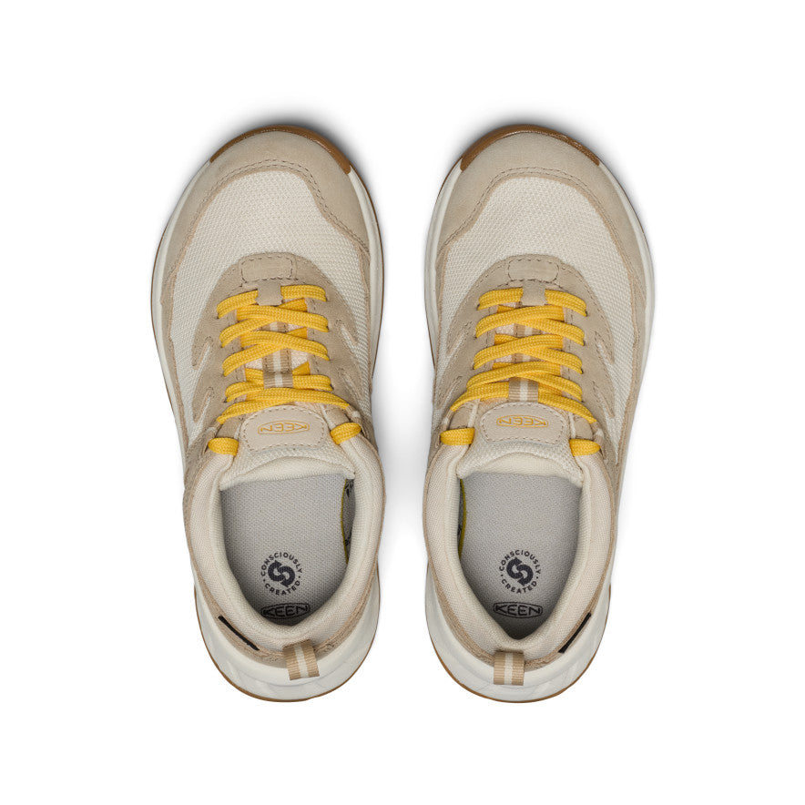 Big Kids' Hightrail Waterproof Hiking Shoe Birch/Daffodil / Keen / Birch/Daffodil