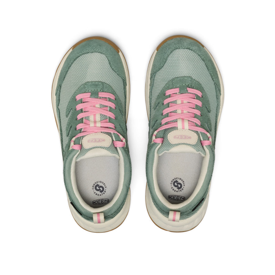Big Kids' Hightrail Waterproof Hiking Shoe Lily Pad/Cashmere Rose / Keen / Lily Pad/Cashmere Rose