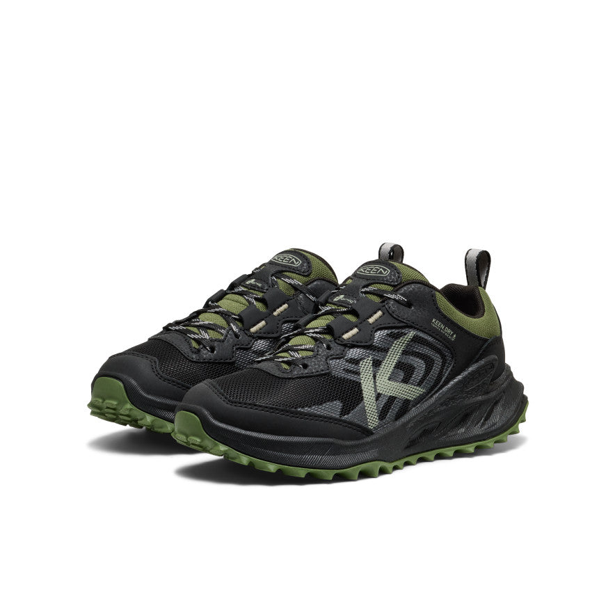 Big Kids' Zionic Waterproof Shoe Black/Bronze Green / Keen / Black/Bronze Green