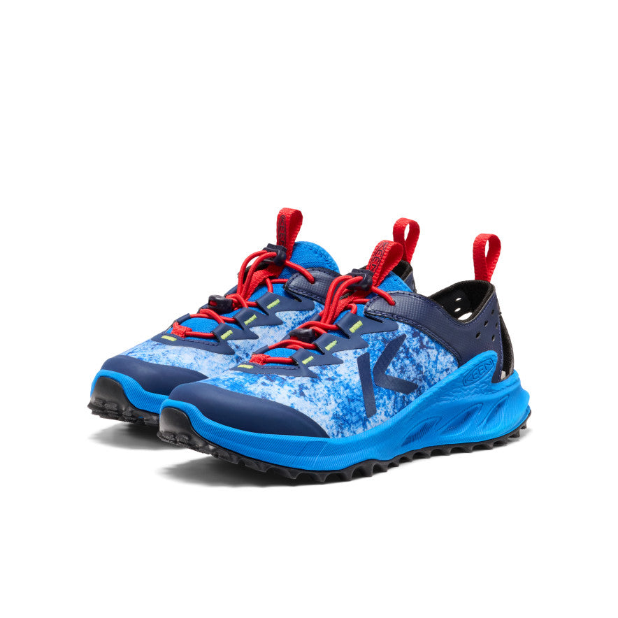 Big Kids' Zionic ADV Sandal Precious Blue/Racing Red / Keen / Precious Blue/Racing Red