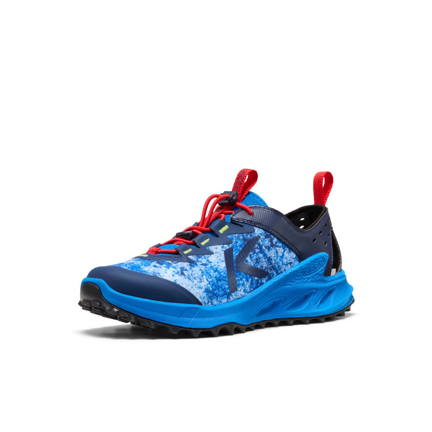 Big Kids' Zionic ADV Sandal Precious Blue/Racing Red / Keen / Precious Blue/Racing Red