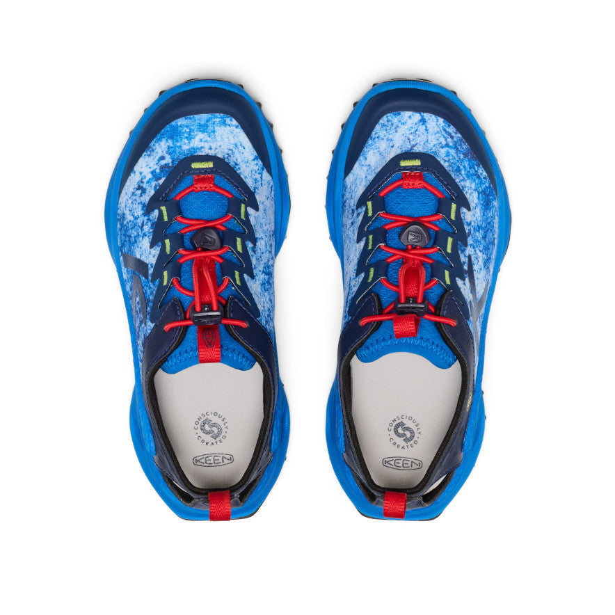 Big Kids' Zionic ADV Sandal Precious Blue/Racing Red / Keen / Precious Blue/Racing Red