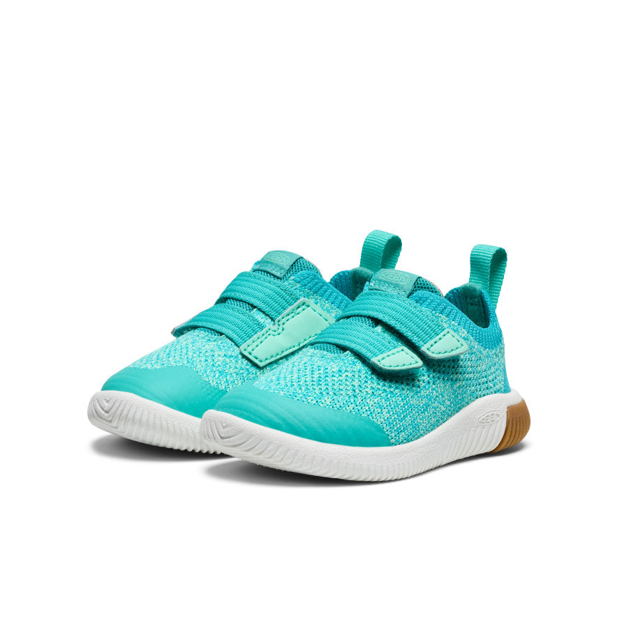 Toddlers' KNX Knit Double Strap Bright Aqua/Cabbage / Keen / Bright Aqua/Cabbage