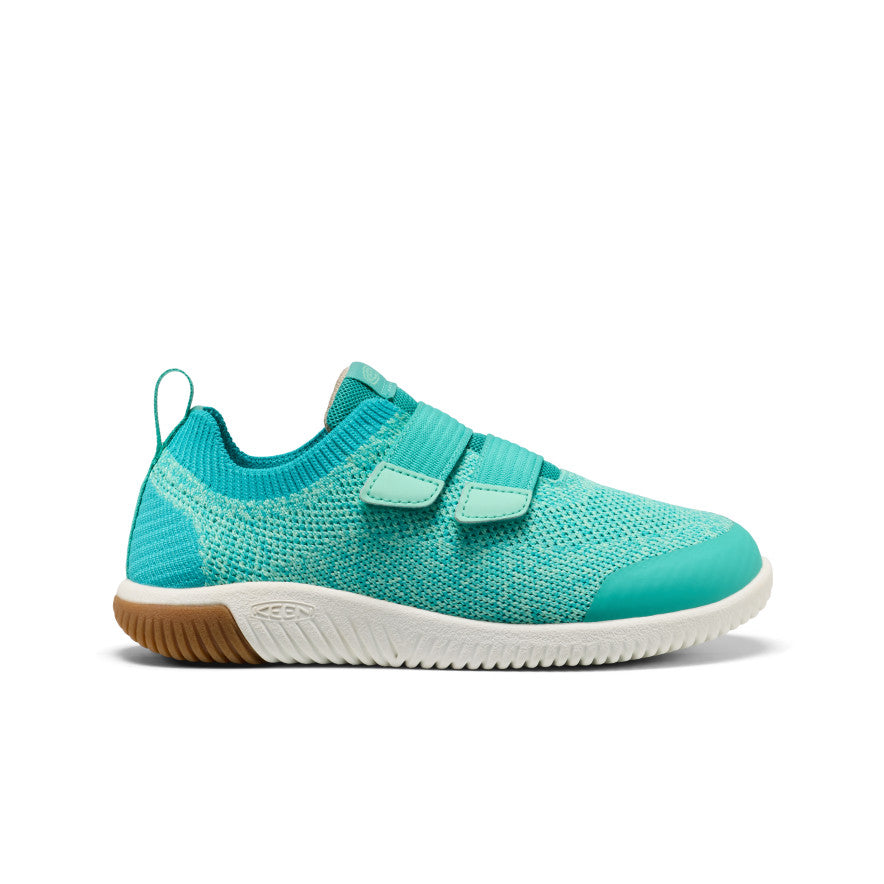 Big Kids' KNX Knit Double Strap Bright Aqua/Cabbage / Keen / Bright Aqua/Cabbage