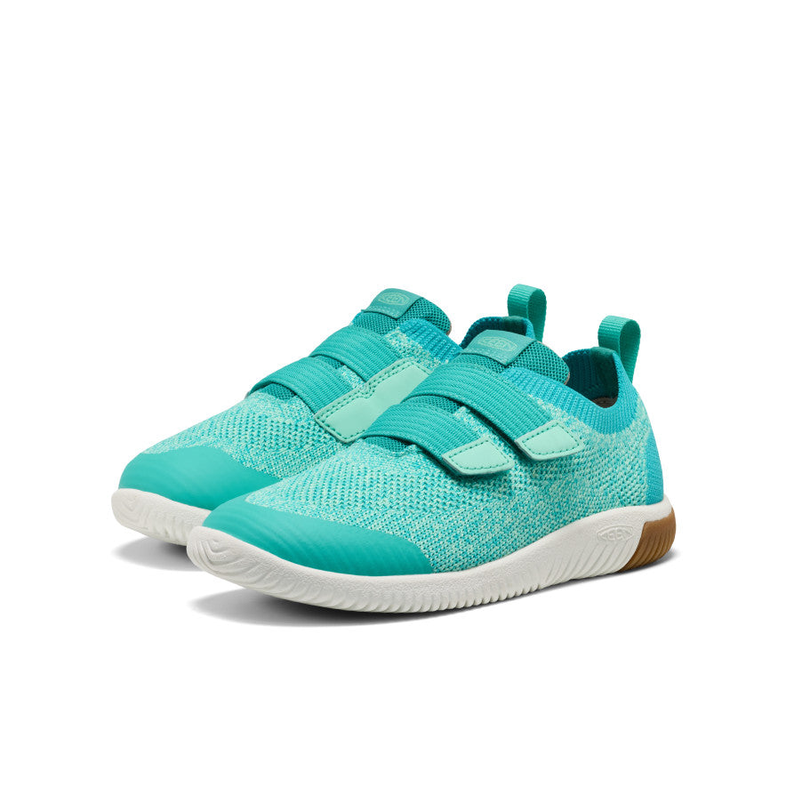 Big Kids' KNX Knit Double Strap Bright Aqua/Cabbage / Keen / Bright Aqua/Cabbage