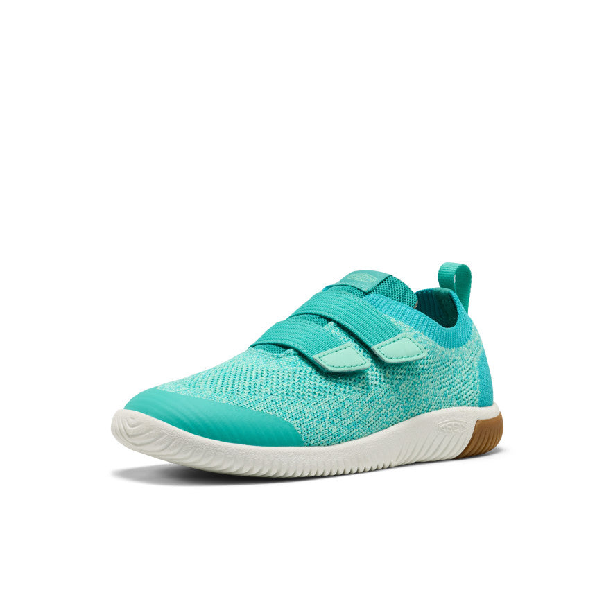 Big Kids' KNX Knit Double Strap Bright Aqua/Cabbage / Keen / Bright Aqua/Cabbage