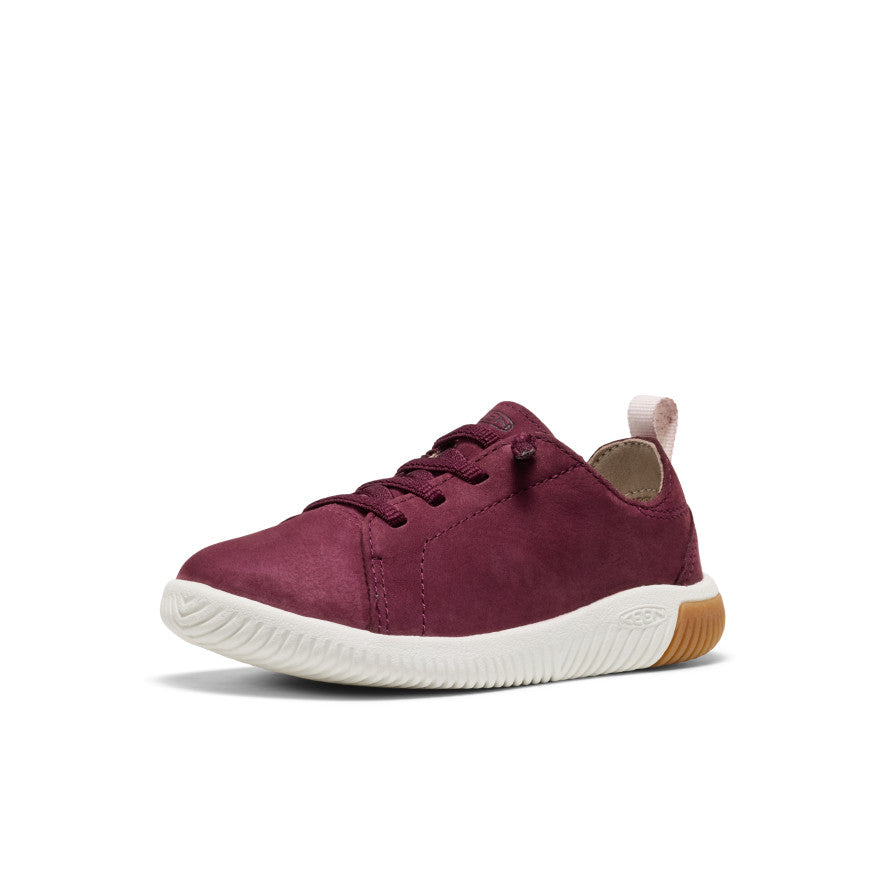 Little Kids' KNX Leather Sneaker Fig/Star White / Keen / Fig/Star White