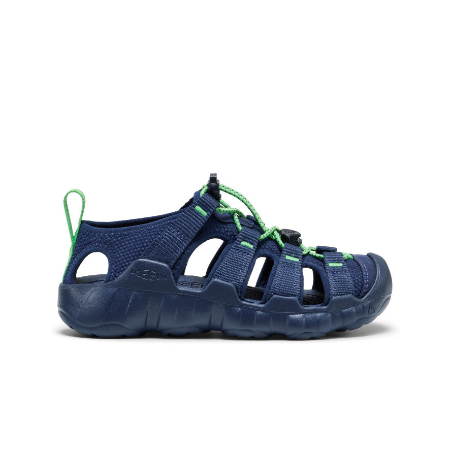 Big Kids' Hyperport H2 Sandal Naval Academy/Vibrant Green / Keen / Naval Academy/Vibrant Green