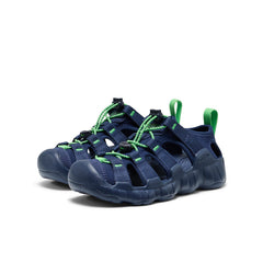 Big Kids' Hyperport H2 Sandal Naval Academy/Vibrant Green / Keen / Naval Academy/Vibrant Green