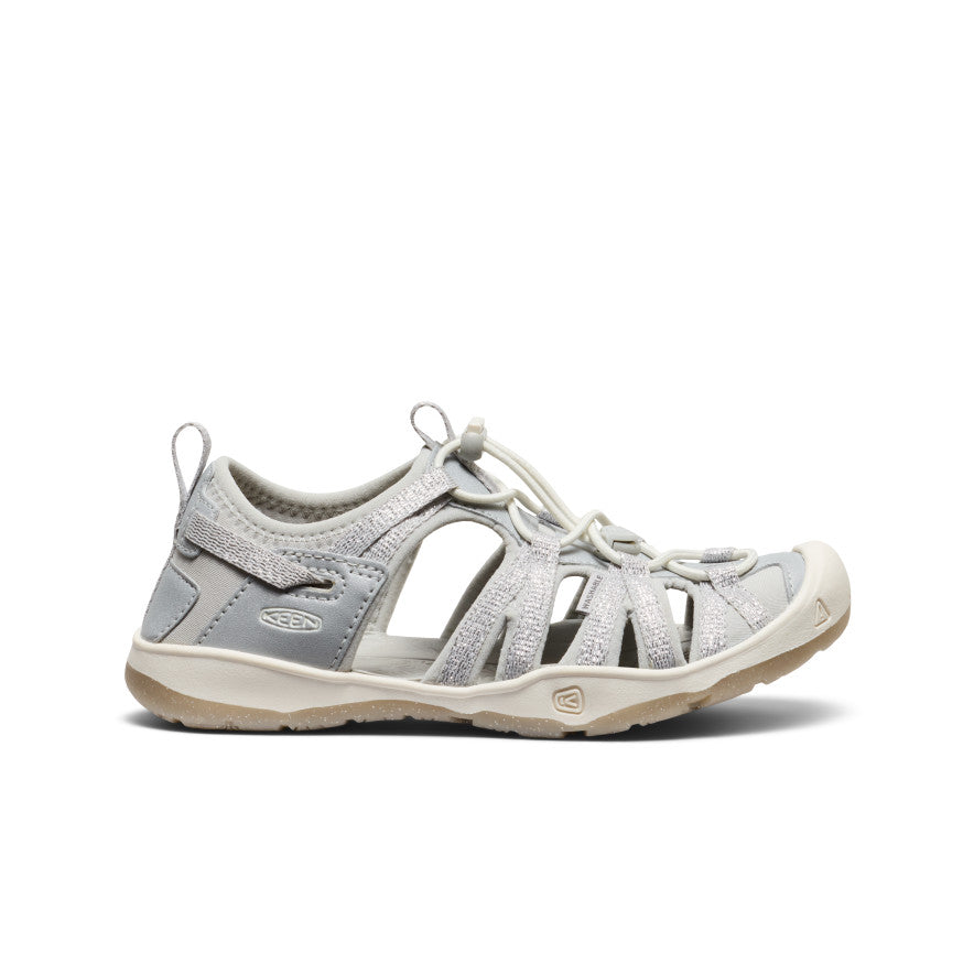 Big Kids' Moxie Sandal Silver / Keen / Silver