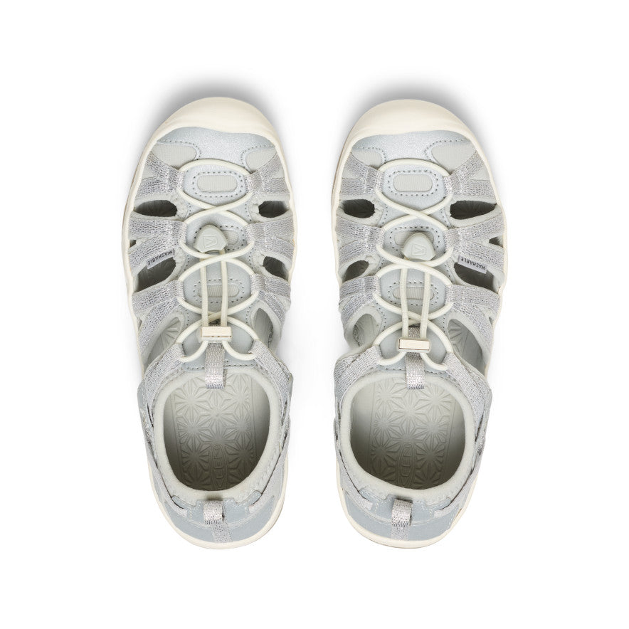 Big Kids' Moxie Sandal Silver / Keen / Silver