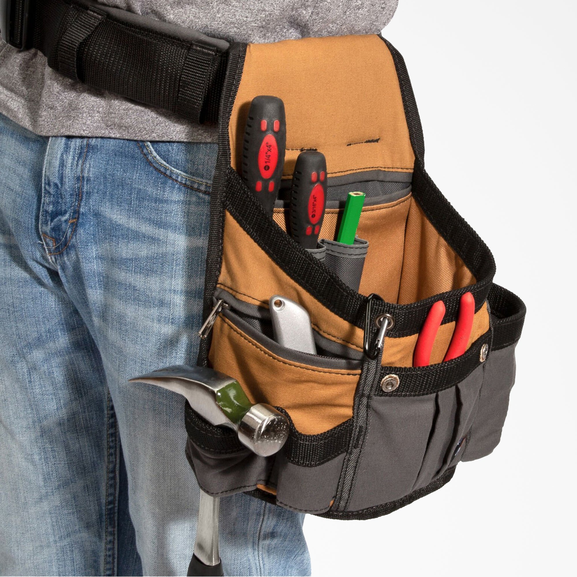 8-Pocket Utility Pouch & Padded Belt Set - Dickies