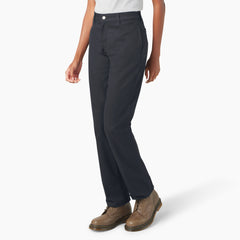 Women's Super Flex Straight Leg Work Pants - Dickies